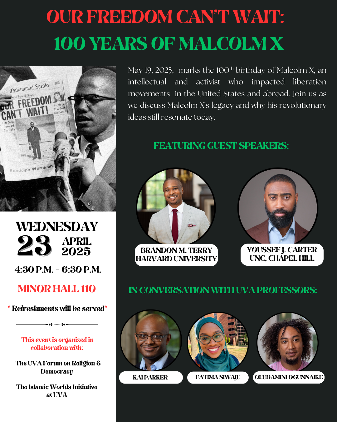 MalcolmX event